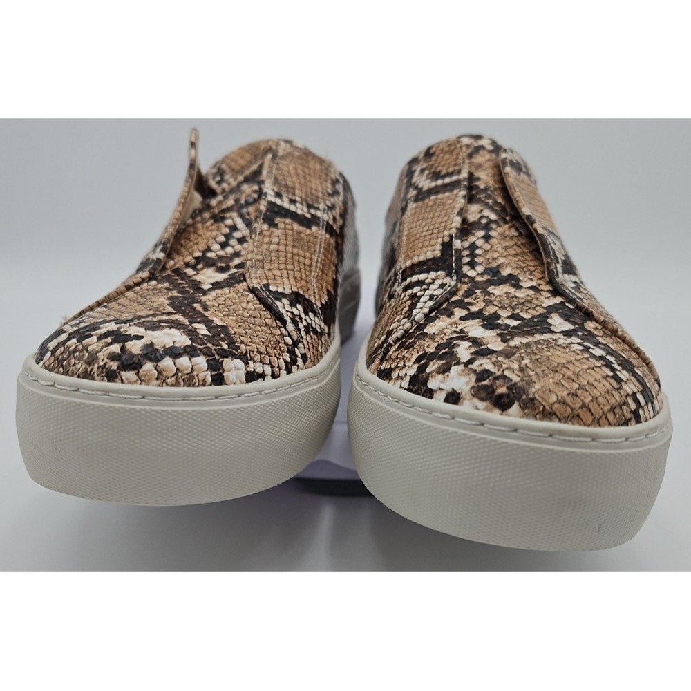 J/Slides Heidi NWOB Slip-On Round Toe Platform Sneaker Python Snake Print Sz W/9 - Picture 8 of 16